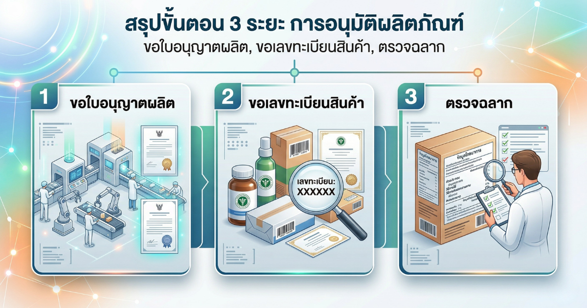 ขั้นตอนการขึ้นทะเบียนอาหารสัตว์กับกรมปศุสัตว์ 1 2 3