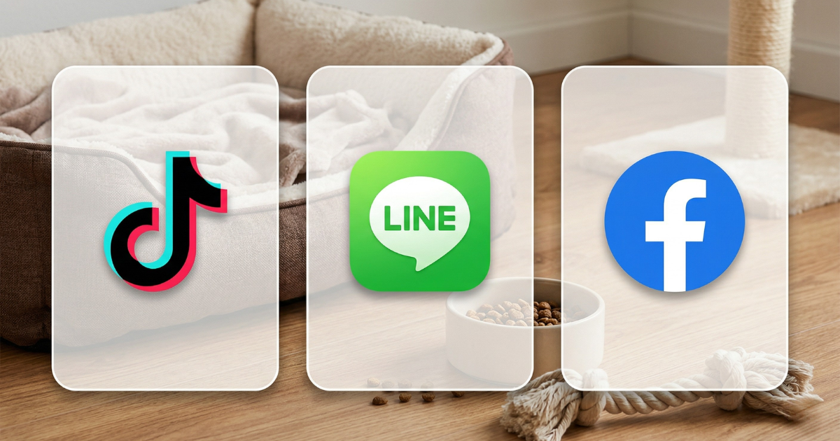 เปรียบเทียบแพลตฟอร์ม Social Media สำหรับธุรกิจสัตว์เลี้ยง