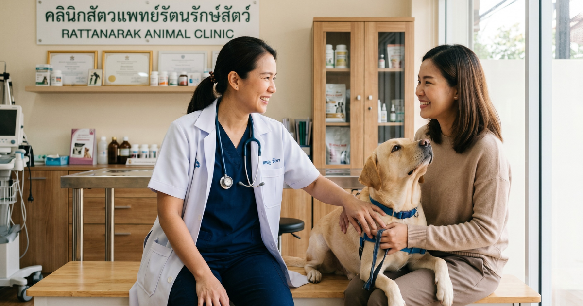 ความสัมพันธ์ระหว่างหมอ สัตว์เลี้ยง และเจ้าของสไตล์ Pet Humanization
