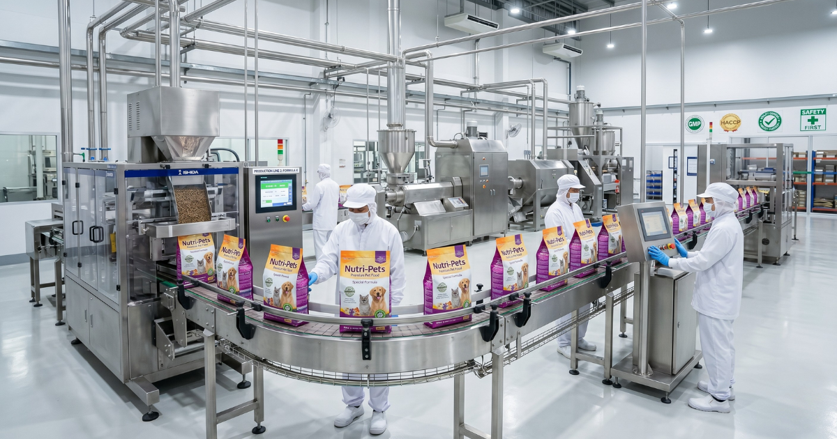 Pet Food Manufacturing Process OEM