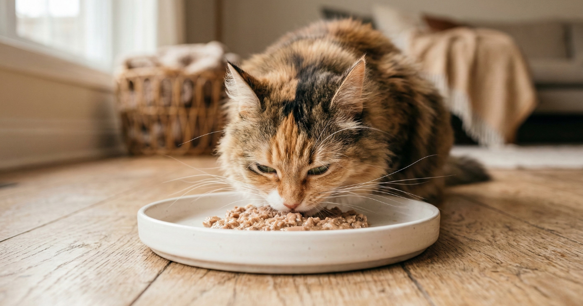 แมวชอบเขี่ยอาหารหก? รู้จัก Whisker Fatigue ภัยเงียบจากชามอาหาร