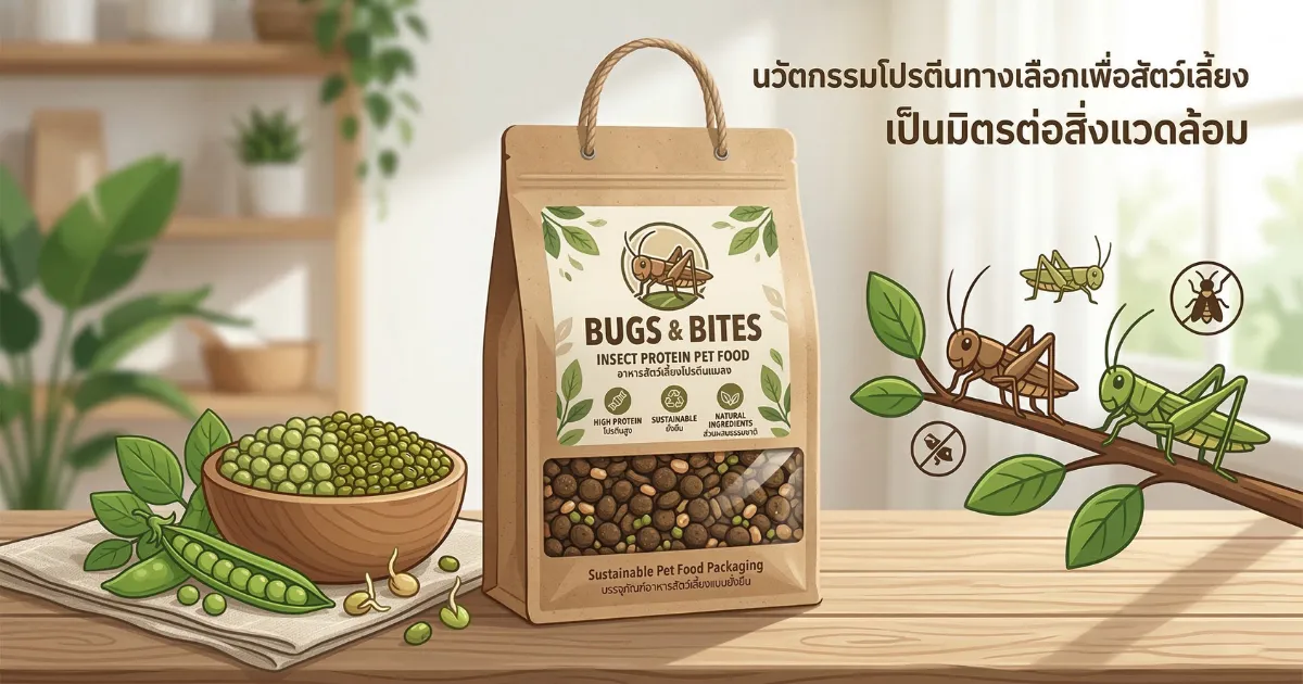 เทรนด์โปรตีนทางเลือก & Functional Treats โอกาสใหม่ธุรกิจสัตว์เลี้ยง