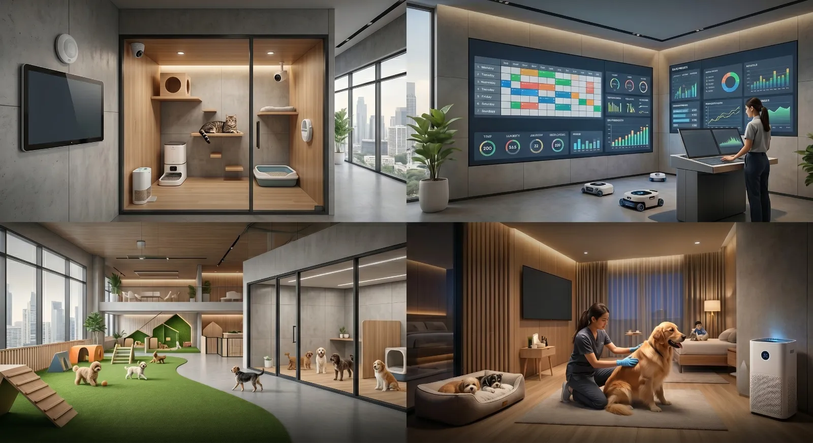 Smart Pet Hotel: พลิกโฉมโรงแรมสัตว์เลี้ยงด้วย AI และเทคโนโลยีดิจิทัล